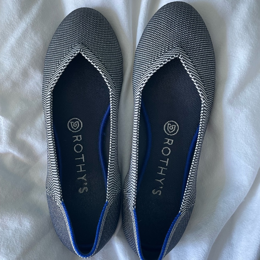 Houndstooth Rothy Ballet Flat